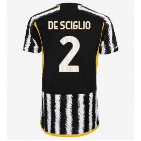 Juventus Mattia De Sciglio #2 Hemmakläder Dam 2023-24 Kortärmad